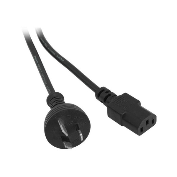 DOSS 2M BLACK IEC POWER LEAD IEC-C13 APPLIANCE CORD