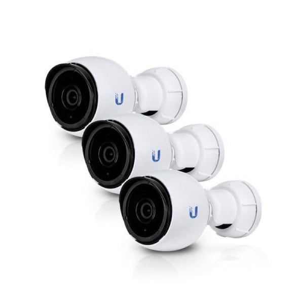 Ubiquiti UniFi Protect Camera UVC-G4-BULLET 3 Pack Infrared IR 1440p Video 24 FPS- 802.3af is embedded
