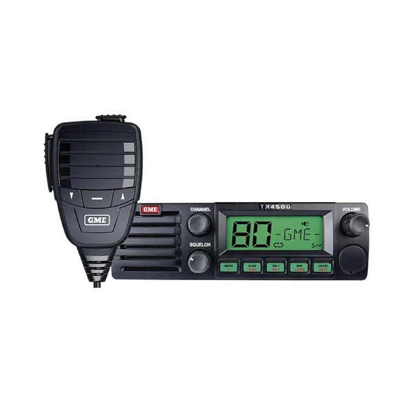 GME TX4500S DSP DIN size UHF radio with ScanSuite