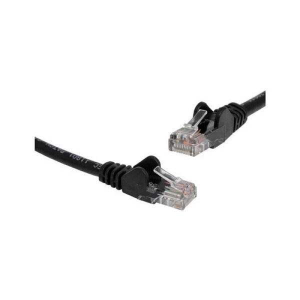 Black 30m Cat6 UTP Ethernet Patch Lead