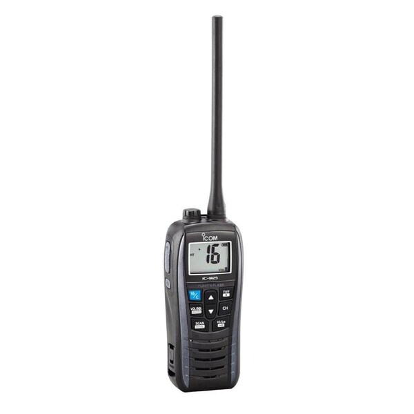 ICOM GREY IC-M25 EURO Marine VHF Handheld Radio