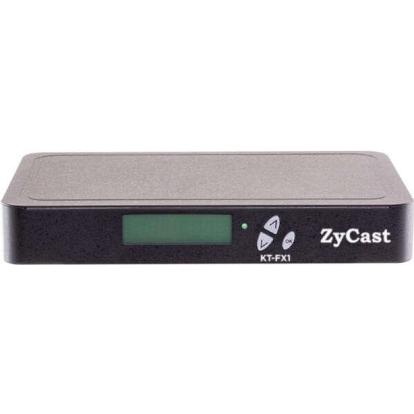 ZyCast KTFX1 Single Input Foxtel Modulator HD No Loop No Audio Delay Noir