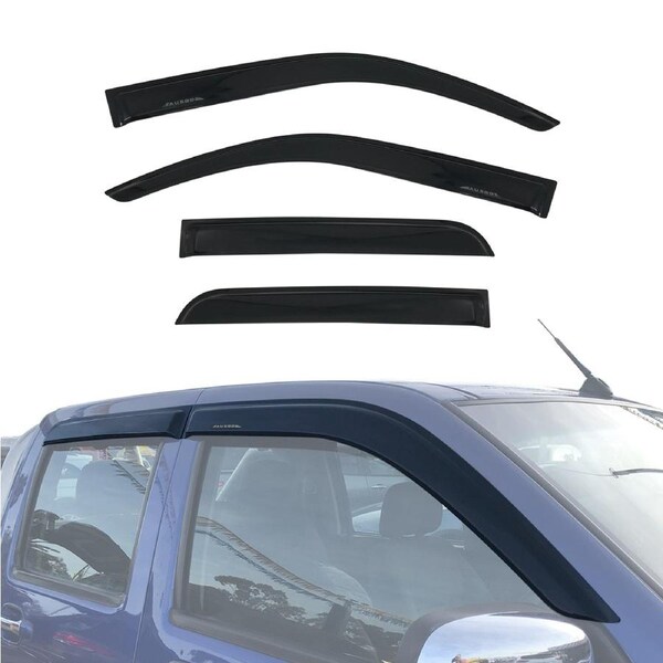 Luxury Weather Shields for Holden Colorado RC Series Dual Cab 2008-2012