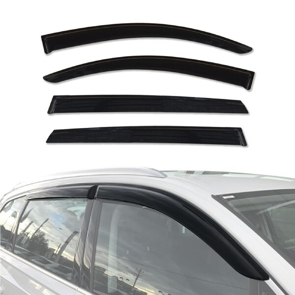 Luxury Weather Shields for Audi Q7 SQ7 4M Series 2015-Onwards