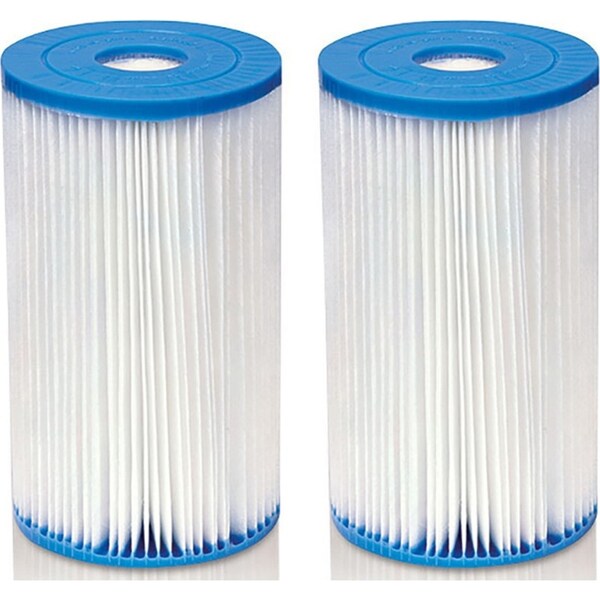 2x Intex Filter Type B Cleaning Replacement Cartridge for Swimming Pool Pump