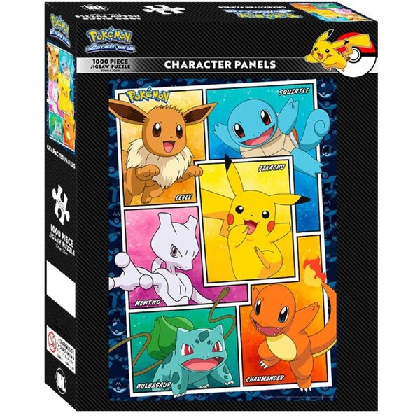 Pokemon Character Panels Jigsaw Puzzle Family Fun