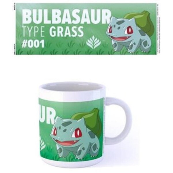 POKEMON Bulbasaur 001 Coffee Tea Hot Chocolate Mug Cup