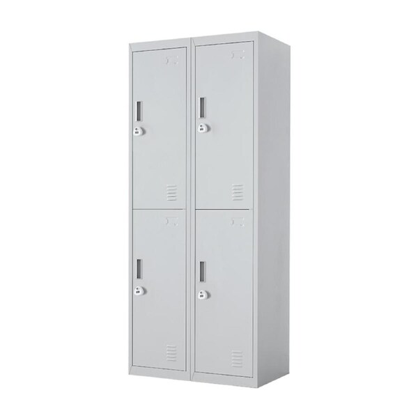 Four-Door Office Gym Shed Storage Locker