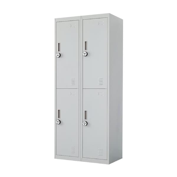 Four-Door Office Gym Shed Storage Locker