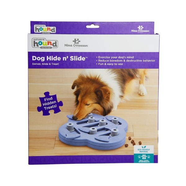 Nina Ottosson Hide N Slide Treat Dispensing Interactive Dog Game Level 2