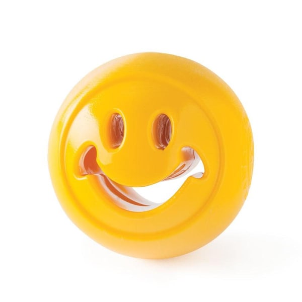 Planet Dog Orbee Tuff Nooks Treat Hiding Dog Toy with Happiness Smiley Face