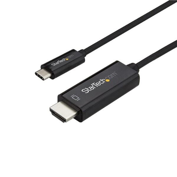 Star Tech 2m 4K/60Hz USB Type C To HDMI 2.0 Video Adapter Cable BLK PC/Laptop
