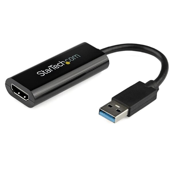 Star Tech USB 3.0 To HDMI Adapter 1080p 5Gbps BLK For Windows/PC/Monitor/Laptop