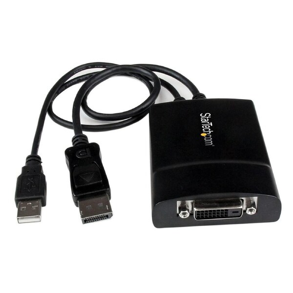 Star Tech DisplayPort To DVI Dual Link Active Adapter 1080p/60Hz 37cm Black