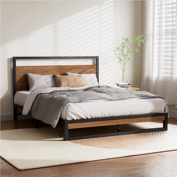 Artiss Metal Bed Frame Double Size Bedroom Furniture DANE