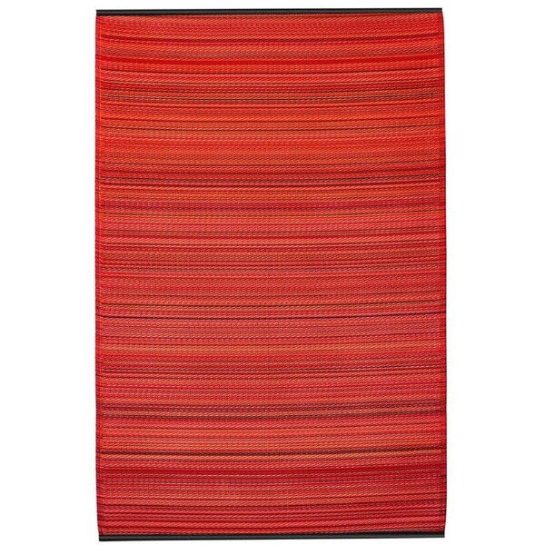 Cancun Sunset Outdoor Rugs - 180 x 270 cm - Weatherproof Rug, Recycled Plastic, Sustainable, Eco Friendly UV Resistant, Durable Outdoor, Patio Rug, Fade Resistant