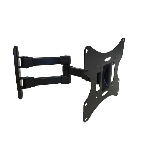 Full Motion TV Wall Bracket Swivel Tilt 17"-42" LCD LED Plasma TV Monitor VESA Bracket compatible with VESA 400X400 30kg Capacity