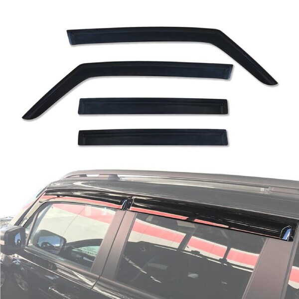 Luxury Weather Shields for Jeep Renegade 2015-2017