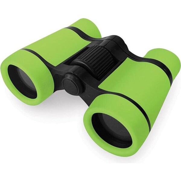 Discovery Zone 9.2cm Compact 4x Zoom 30mm Binoculars Kids/Children 5y+ Toy Green