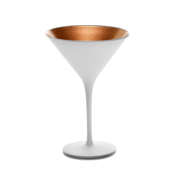 Stolzle Olympic Cocktail Glass 240 ml White/Bronze X 6