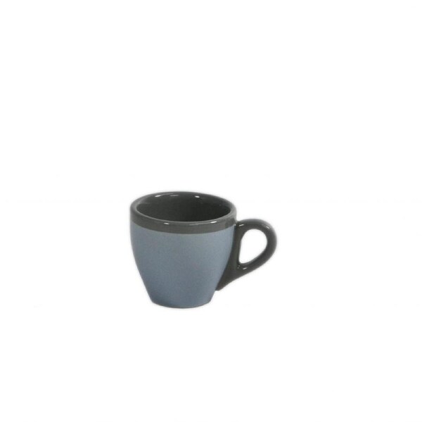 Brew-Silver Ice Matt/Gloss Two Tone Espresso Cup 90Ml x 6