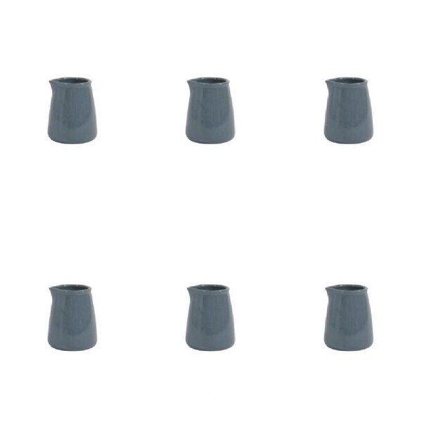 Brew-Steel Blue Solid Colour Creamer 150Ml x 6