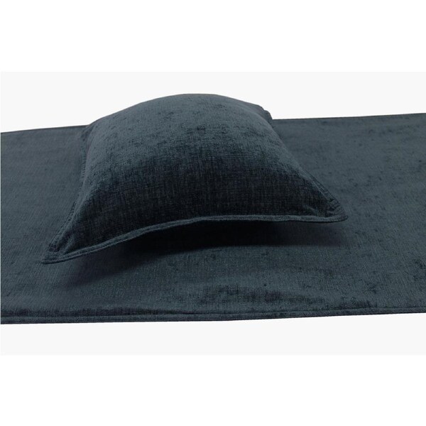 Parker Ink Blue / Black Bed Runner - Single / King Single