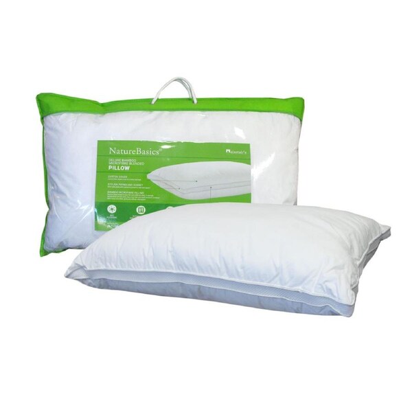 1000GSM Nature Basics Deluxe Bamboo Microfibre Blended Standard Pillow