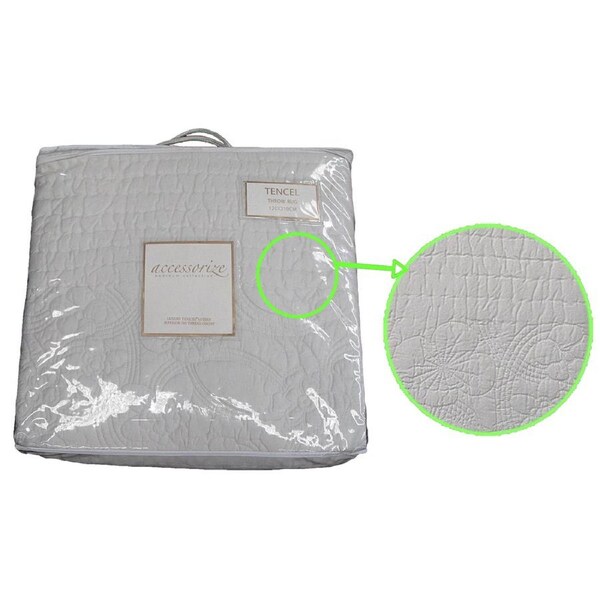 380TC Tencel Throw Rug 120 x 210cm by Accessorize