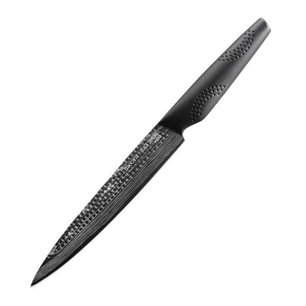Baccarat iD3 Samurai Carving Knife 20cm Black