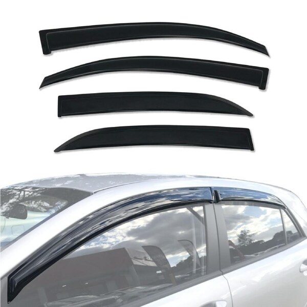 Weather Shields for KIA Rio Hatch 2016-Onwards