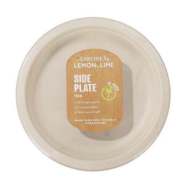 60pcs Biodegradable Small Paper Dinner Round Cake Salad Plates Disposable Party