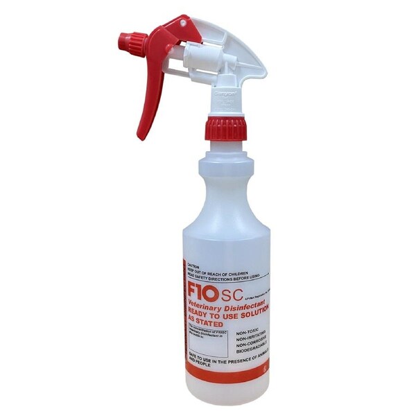 F10 Trigger Spray Empty Plastic Bottle 500ml
