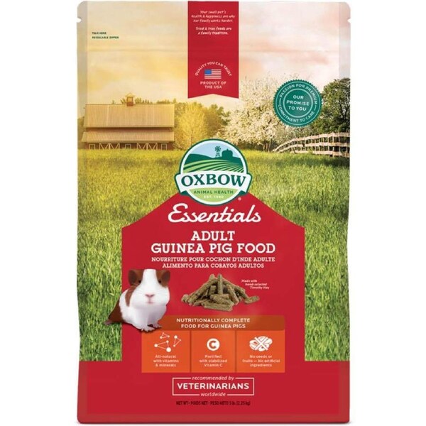 Oxbow Essentials Adult Guinea Pig Food Pellets 2.25kg