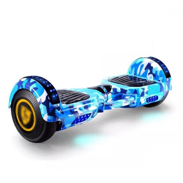 60cm Hoverboard Scooter Self Balancing Electric Hover Board Skateboard Blue-camouflage