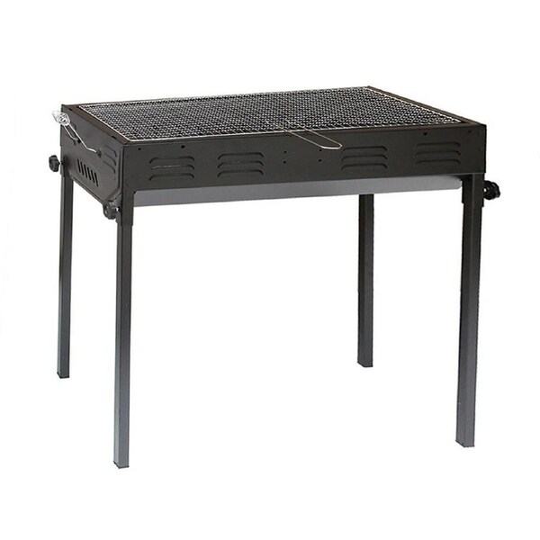 Large Size Portable Hibachi Outdoor BBQ Barbecue Grill Sets Charcoal Picnic Hiking Party Festival Camping