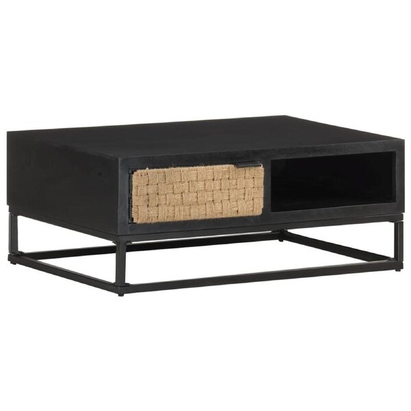 Coffee Table 90x60x35 cm Solid Mango Wood vidaXL