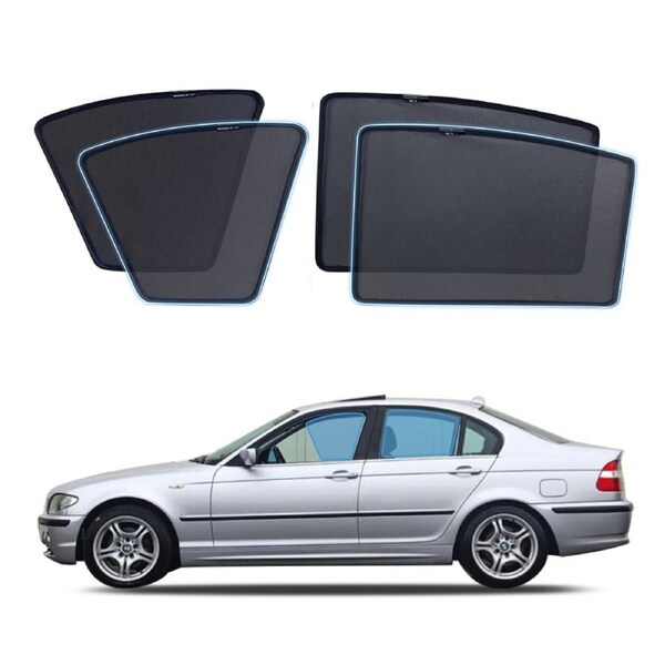 Magnetic Window Sun Shade for BMW 3 series E46 sedan 1998-2006