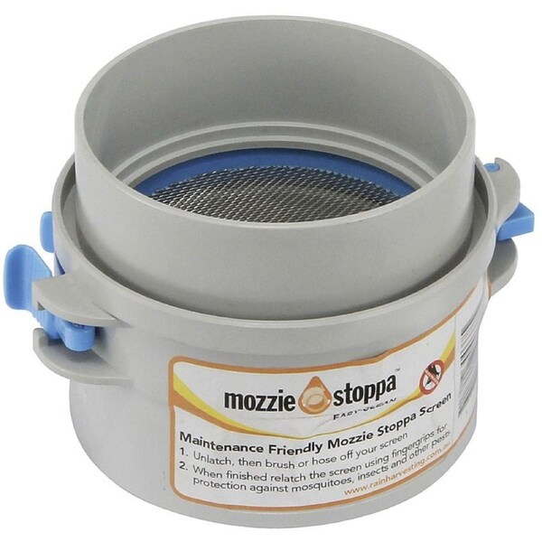 Rain Harvesting Mozzie Stoppa 90mm Easy Clean