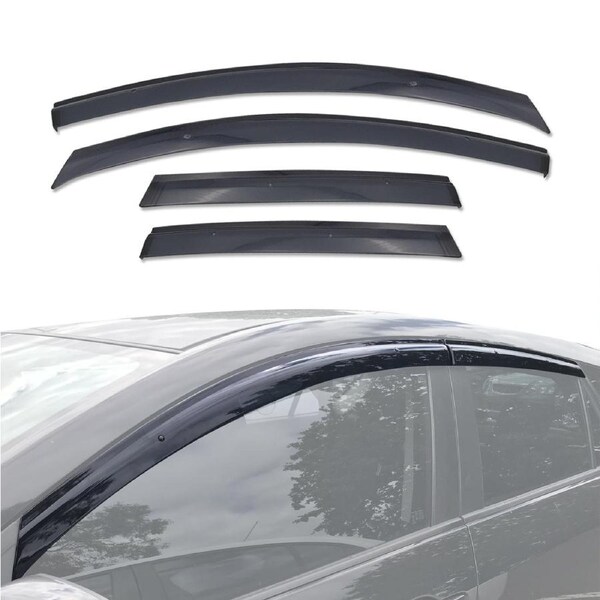 Injection Weather Shields for Mazda 3 BL Series Hatch 2009-2013