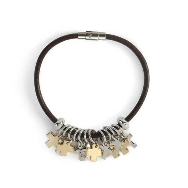 Demdaco Giving Collection - Charm Bracelet - Cross 20cm