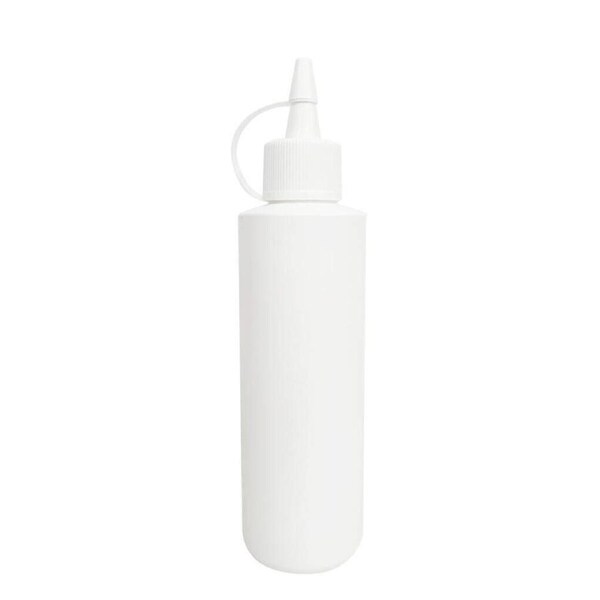 Empty Plastic Bottle Witch Cap Nail Liquid Polish Acetone Alcohol Monomer 250ml