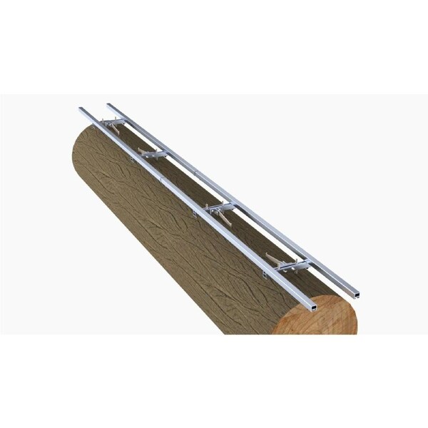 First Cut 10FT Rail & Connector Kit for Chainsaw Milling Attachment Mill Sawmill