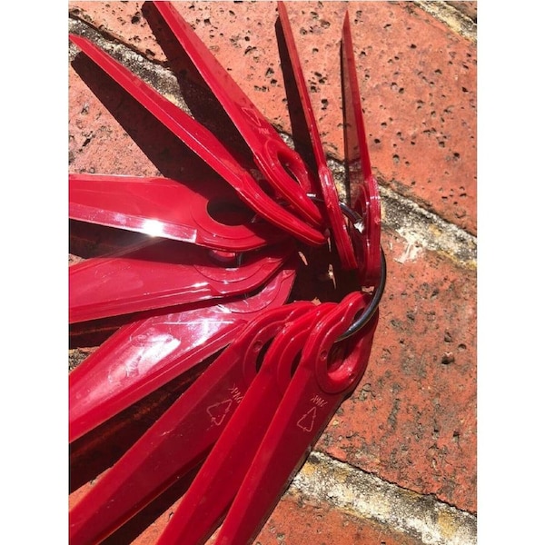 10x Plastic Replacement Blades Trimmer For TOOLSTORM 20V Grass Trimmer