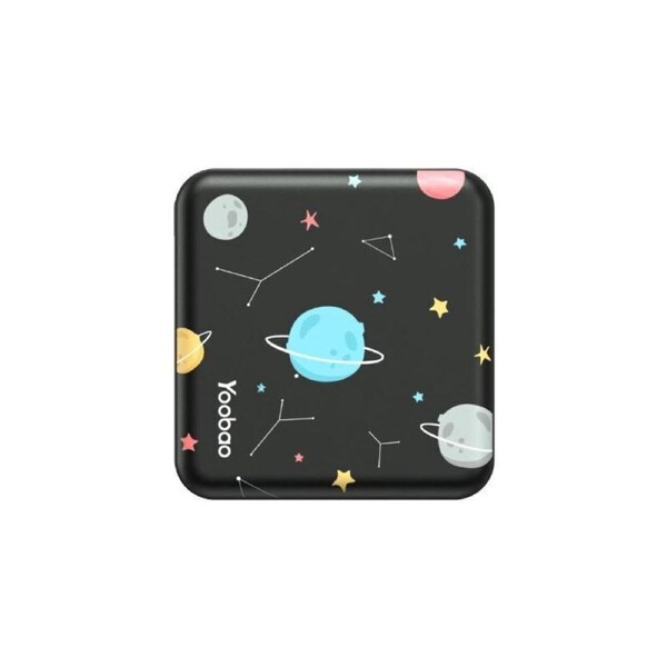 Yoobao Two Output Mini Cube 10000mAh Power Bank - Black