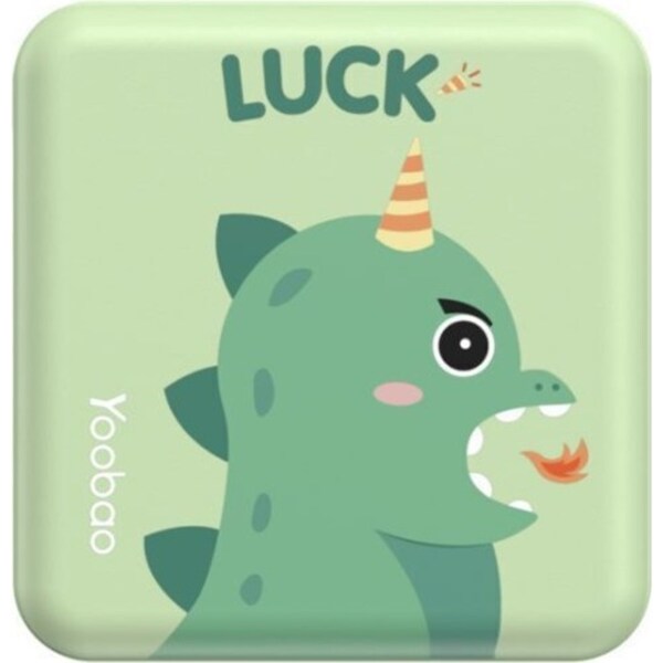 Yoobao Two Output Mini Cube 10000mAh Power Bank - Green Dragon
