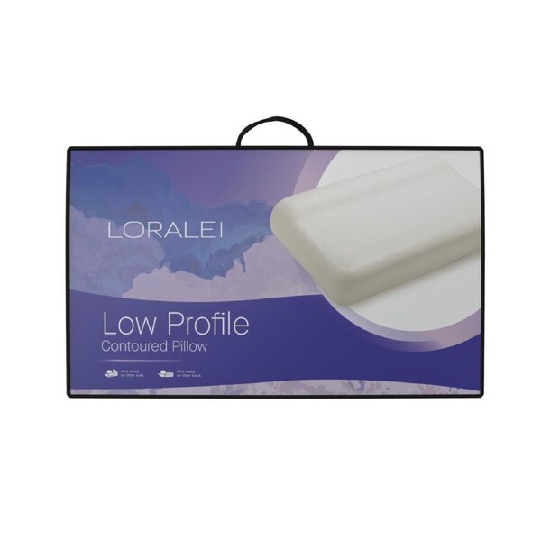 Loralei Contoured Low Profile Pillow