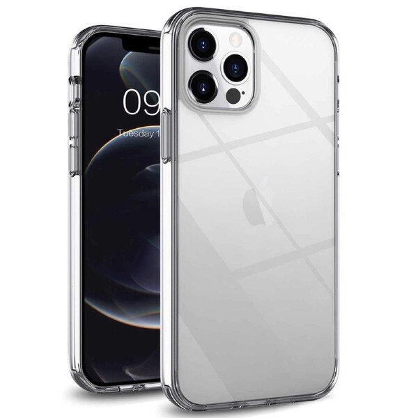 Zuslab iPhone 12 Pro Max Case Tough Fusion Clear