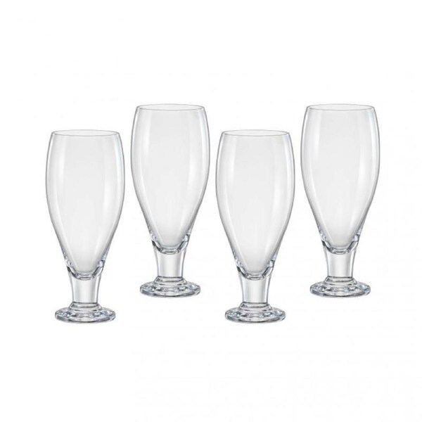 Bohemia Bar Beer Glass Set Of 4 380ml #59431