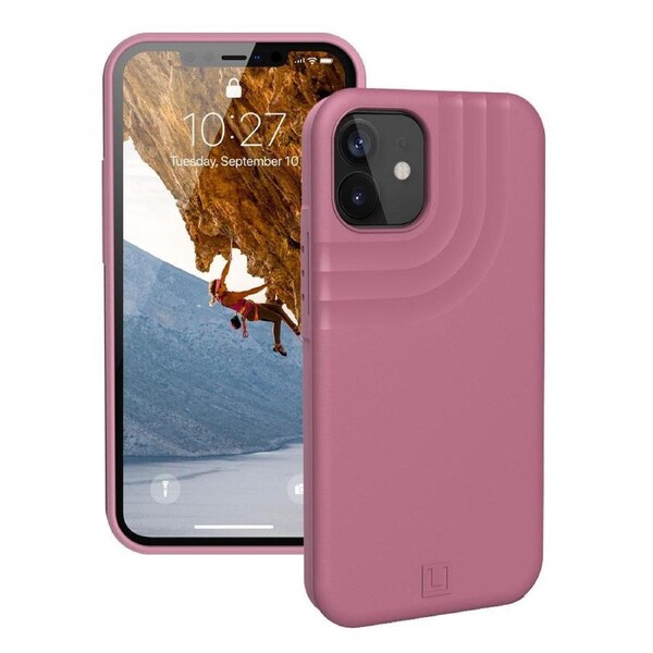 UAG [U] ANCHOR ARMOR SHELL RUGGED CASE FOR IPHONE 12 MINI (5.4") - DUSTY ROSE